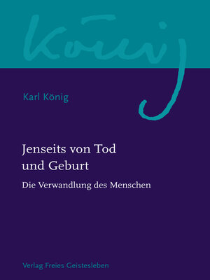 cover image of Jenseits von Tod und Geburt
